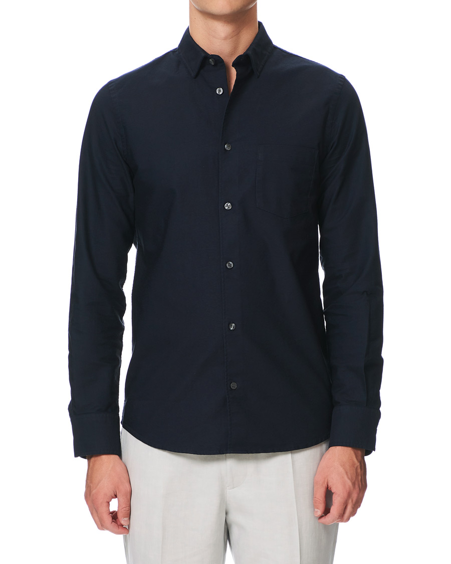 Uomini | Camicie | Filippa K | Tim Oxford Shirt Dark Navy