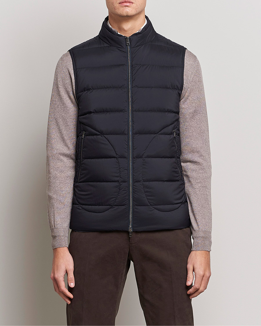 Uomini | Giacche | Herno | Nuage Down Vest Navy