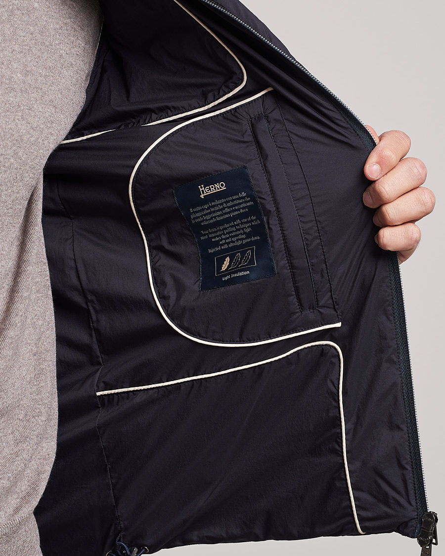 Uomini | Giacche | Herno | Nuage Down Vest Navy