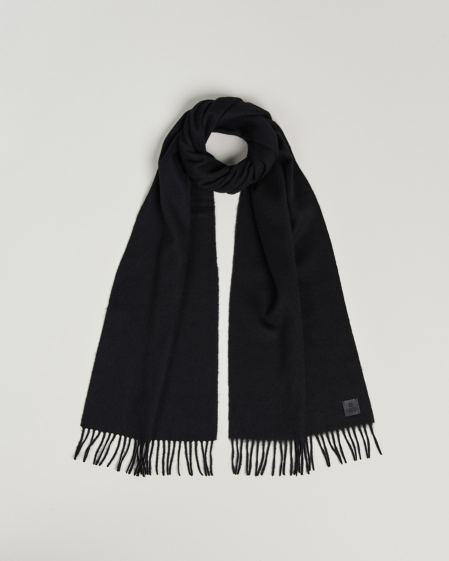 Uomini | Amanda Christensen Merino Wool Scarf Black | Amanda Christensen | Merino Wool Scarf Black