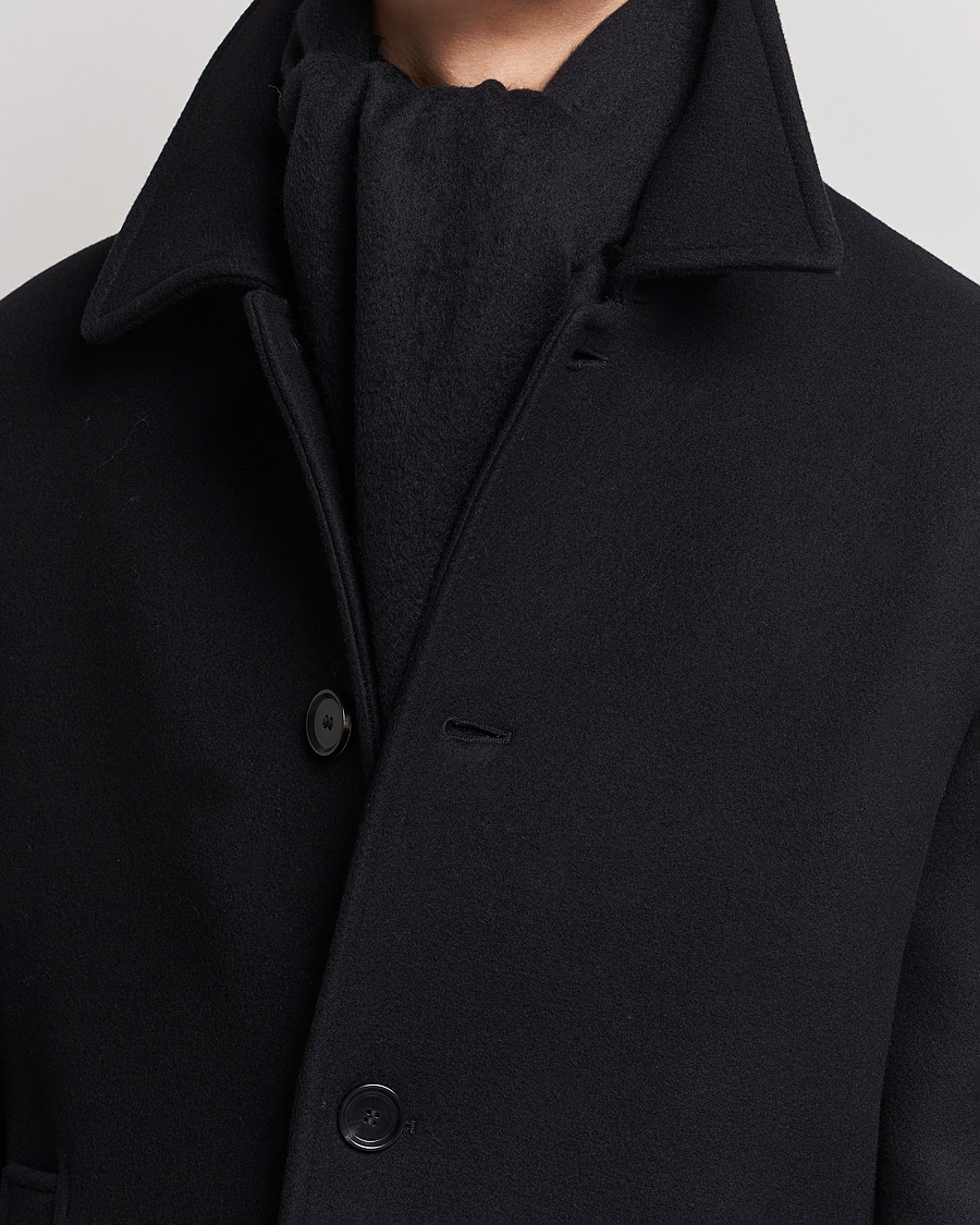 Uomini | Amanda Christensen Merino Wool Scarf Black | Amanda Christensen | Merino Wool Scarf Black