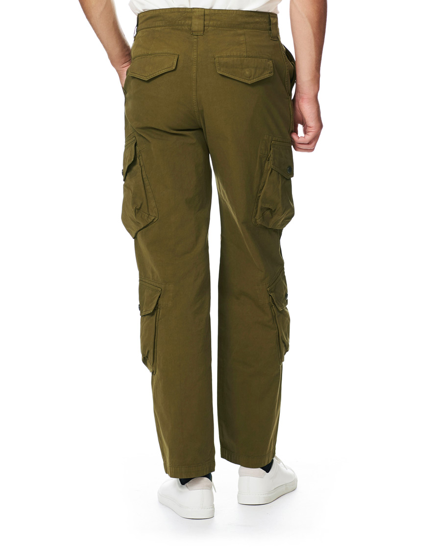 Uomini | Pantaloni | KENZO | Utilitarian Cargo Trousers Green