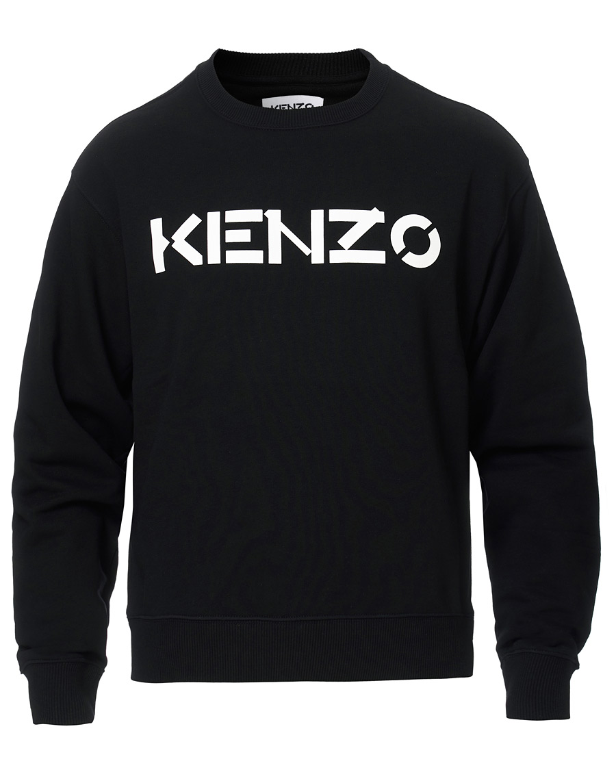 Uomini | Maglieria | KENZO | Logo Crew Neck Sweatshirt Black
