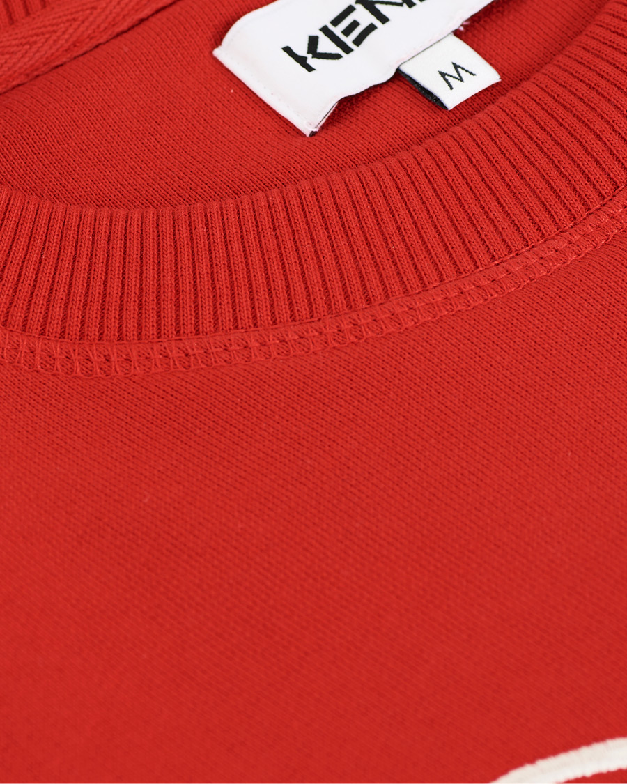 Uomini | Maglieria | KENZO | Icon Tiger Crew Neck Sweatshirt Red