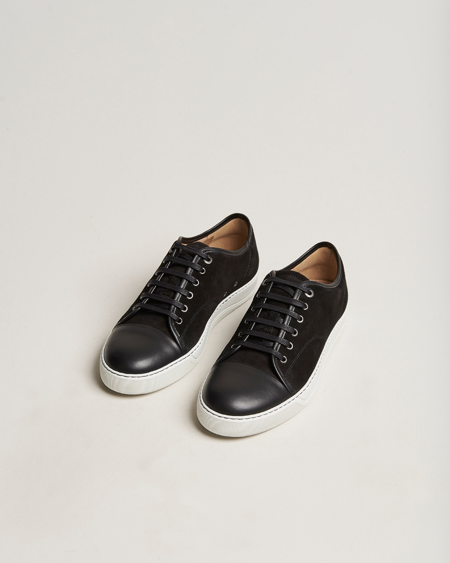 Uomini | Sneakers | Lanvin | DBB1 Nappa Cap Toe Sneaker Black