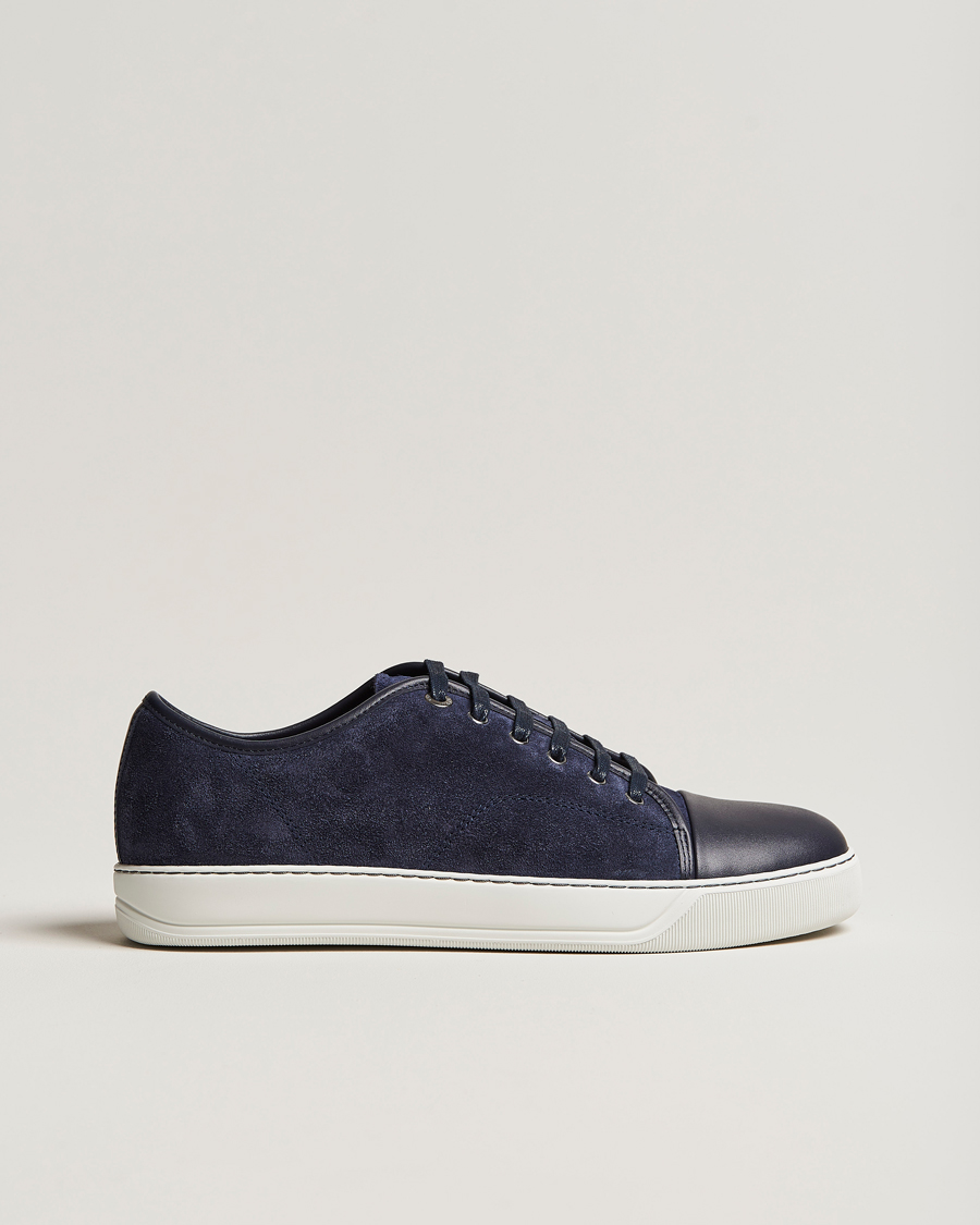 Uomini | Sneakers | Lanvin | DBB1 Nappa Cap Toe Sneaker Navy