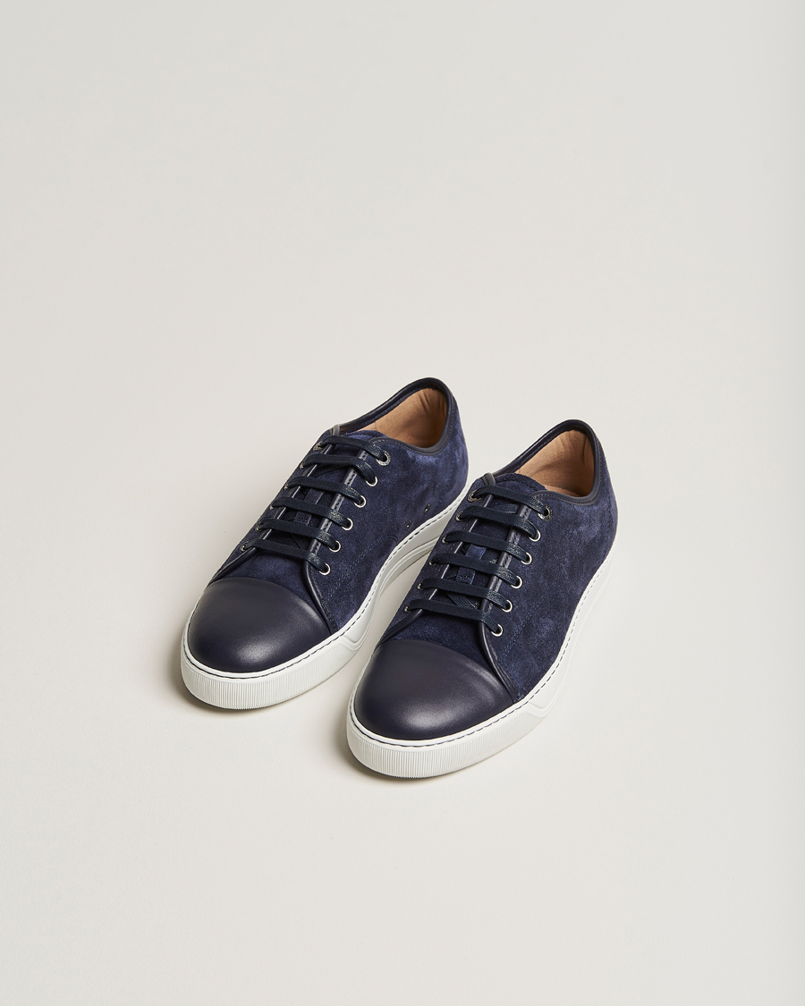 Uomini | Sneakers | Lanvin | DBB1 Nappa Cap Toe Sneaker Navy