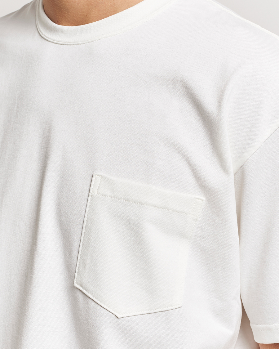 Uomini | T-shirt | orSlow | Pocket T-Shirt White