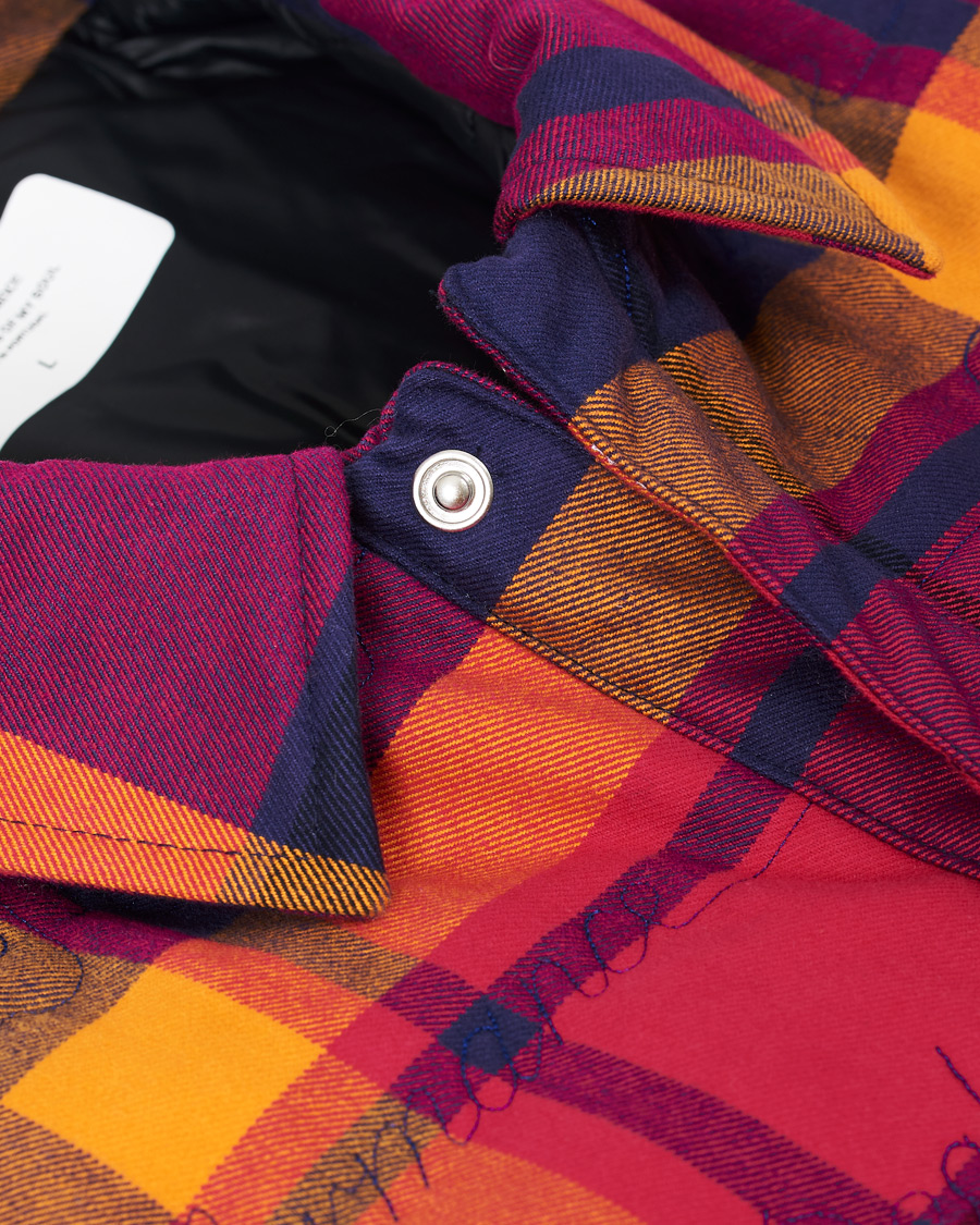 Uomini | Camicie | Peak Performance | Ben Gorham Flannel Liner Overshirt Power Pink