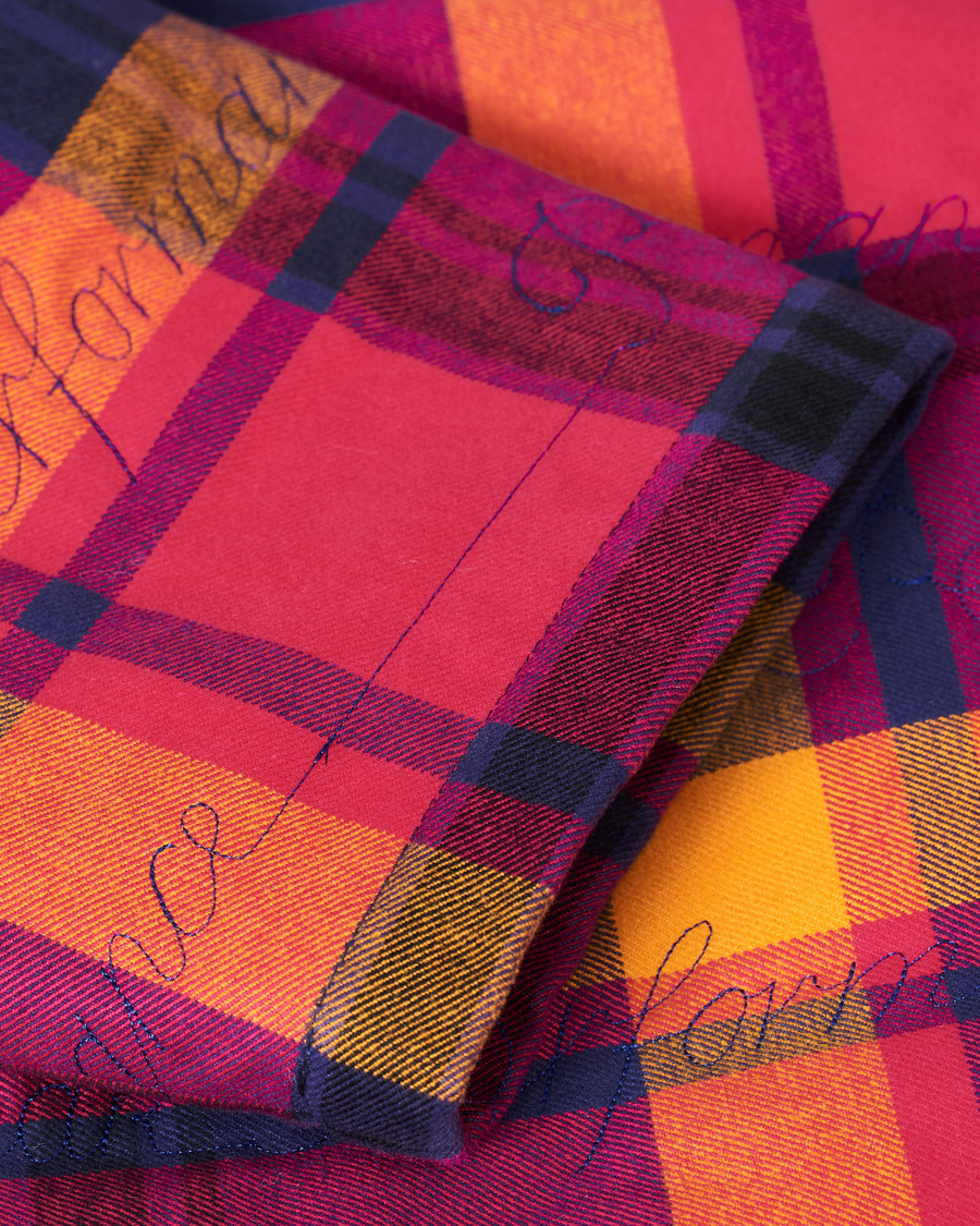 Uomini | Camicie | Peak Performance | Ben Gorham Flannel Liner Overshirt Power Pink