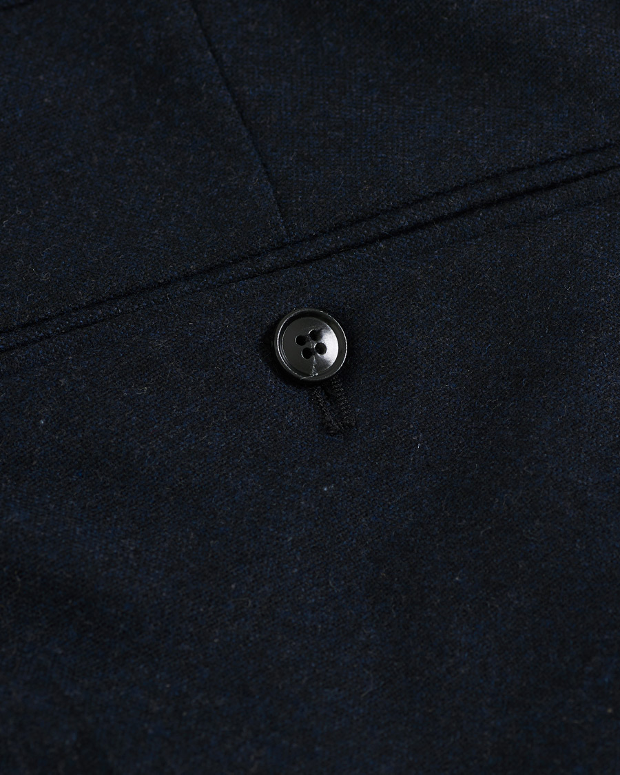 Uomini | Pantaloni | Tiger of Sweden | Tordon Flannel Trousers Navy