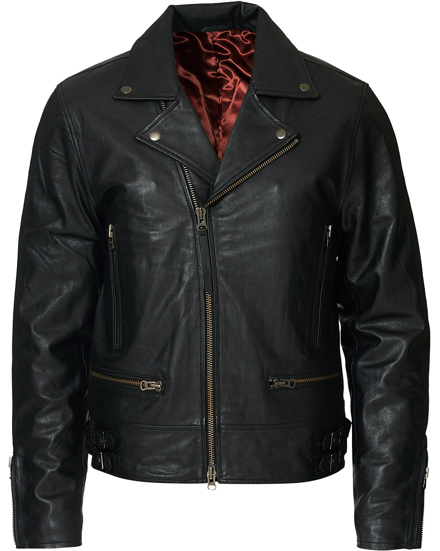 Uomini | Giacche | Tiger of Sweden Jeans | Chylo Leather Jacket Black
