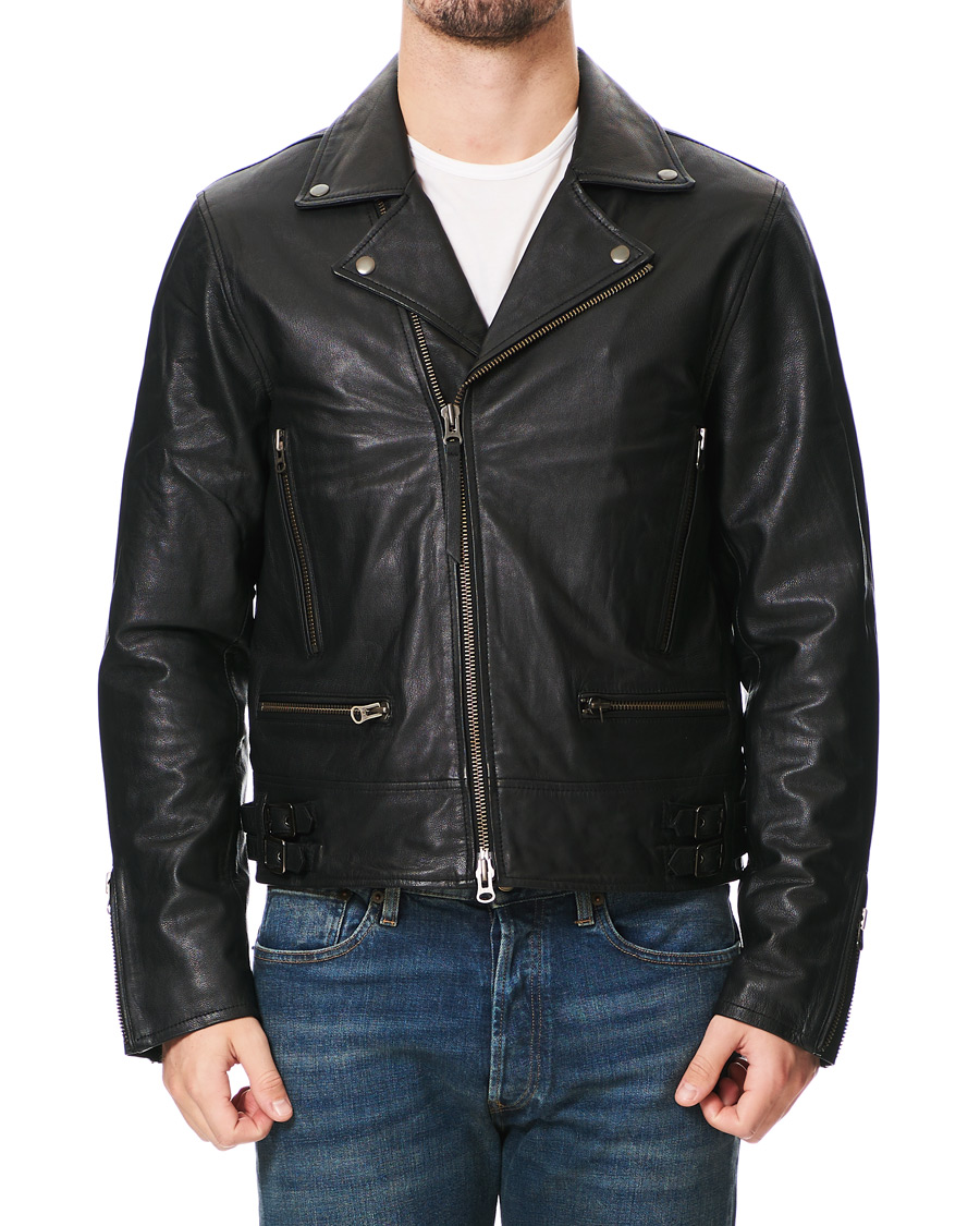 Uomini | Giacche | Tiger of Sweden Jeans | Chylo Leather Jacket Black