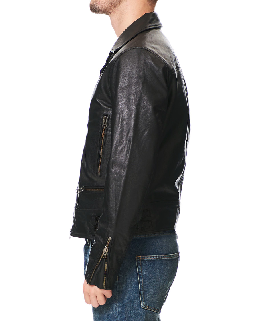 Uomini | Giacche | Tiger of Sweden Jeans | Chylo Leather Jacket Black