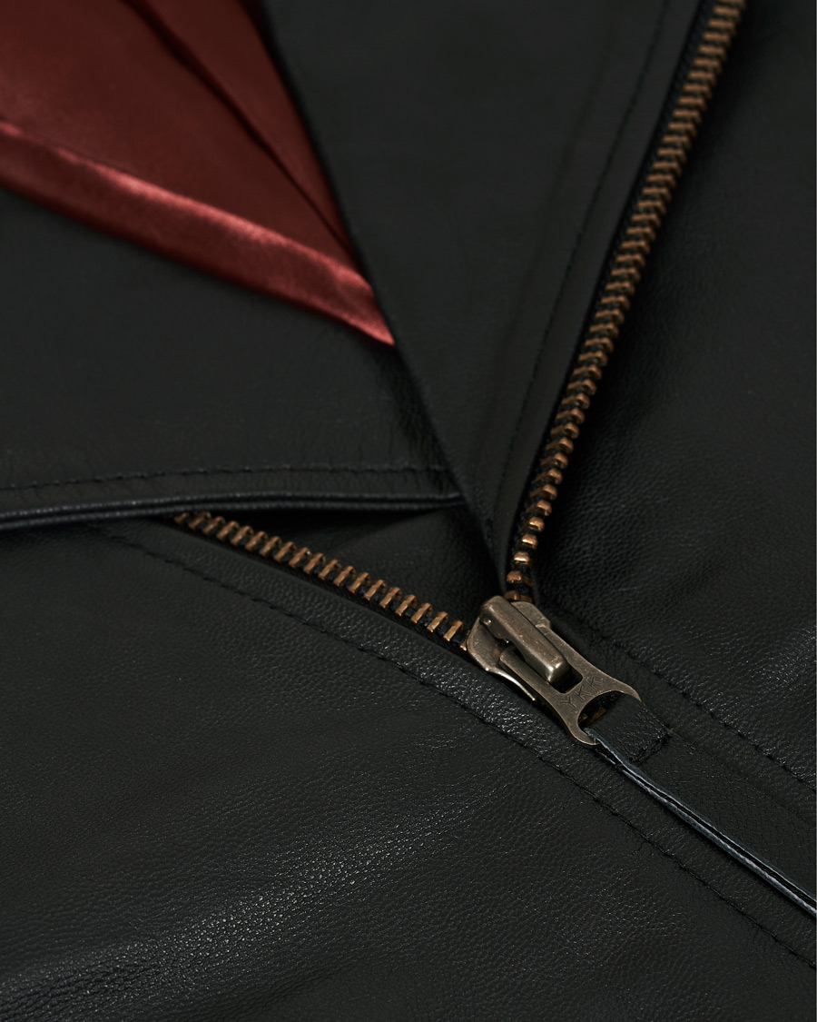 Uomini | Giacche | Tiger of Sweden Jeans | Chylo Leather Jacket Black