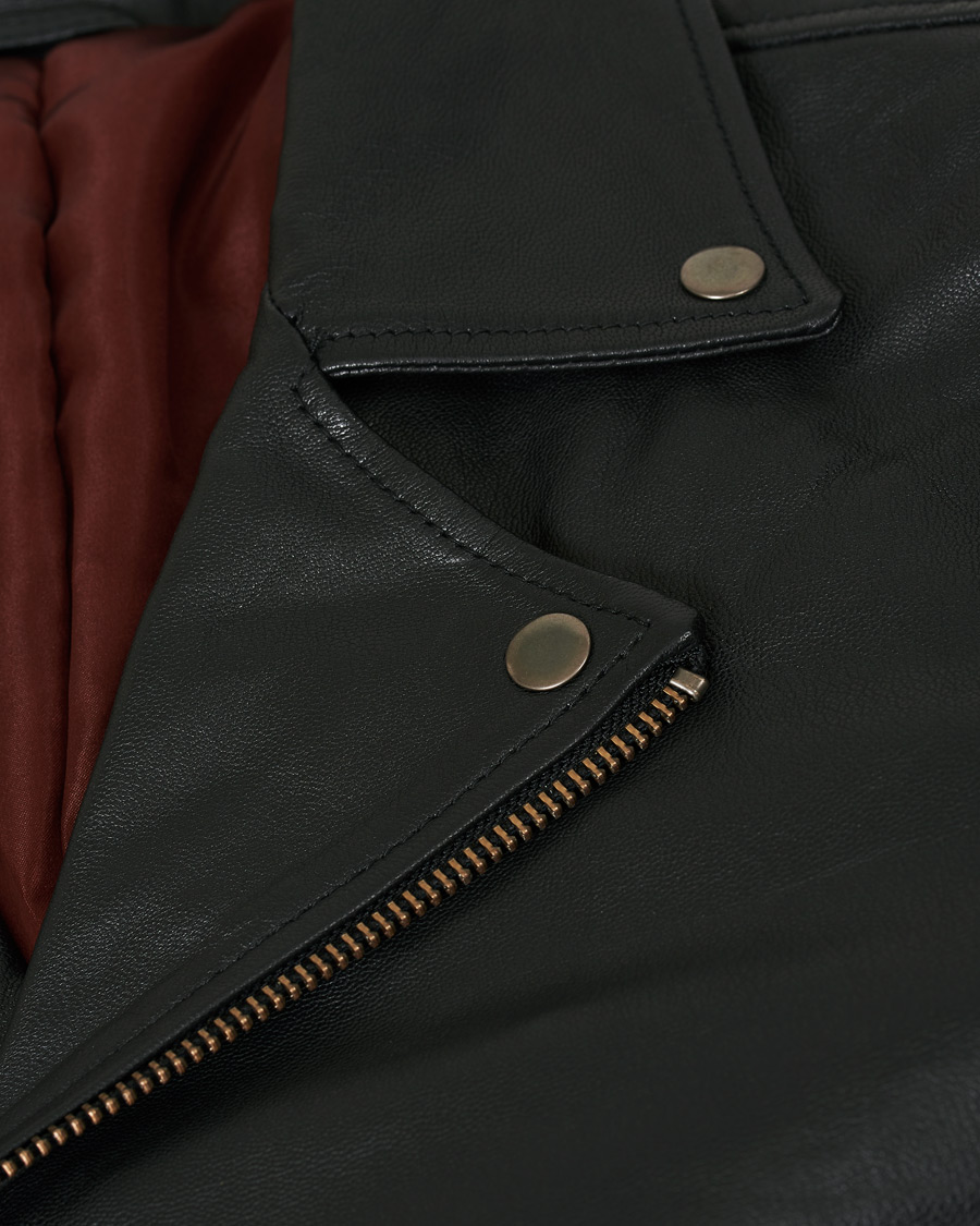 Uomini | Giacche | Tiger of Sweden Jeans | Chylo Leather Jacket Black