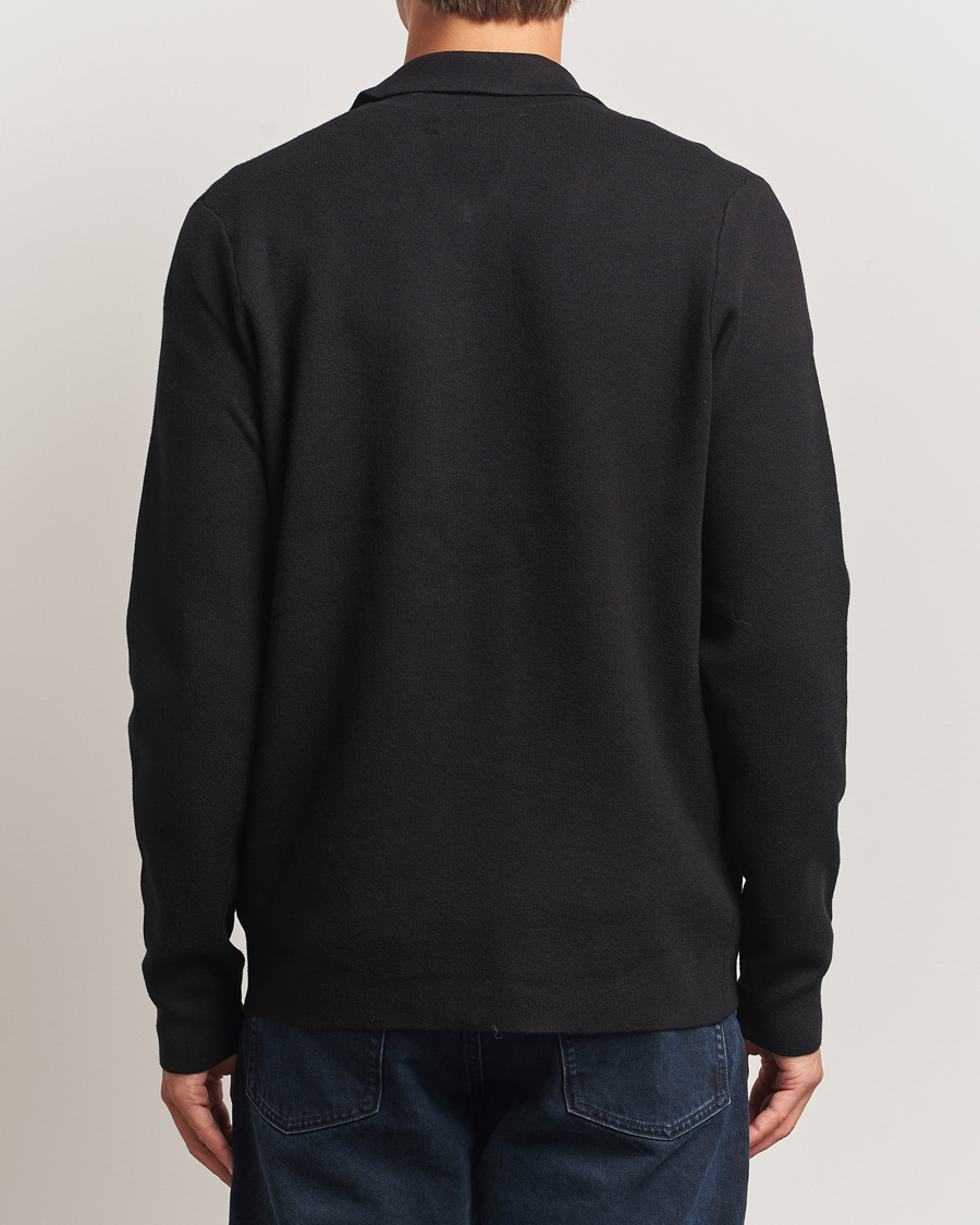Uomini | Maglieria | Samsøe Samsøe | Guna Full Zip Black