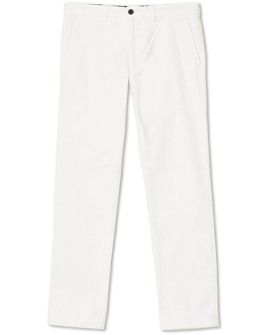 Uomini | Pantaloni | Tommy Hilfiger | Denton Corduroy Trousers Ivory