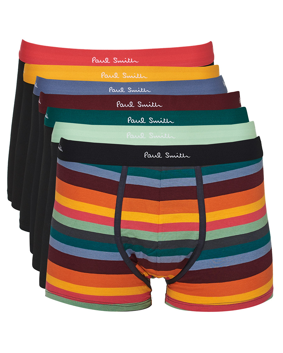 Uomini | Biancheria intima | Paul Smith | Artist 7-Pack Trunk Black
