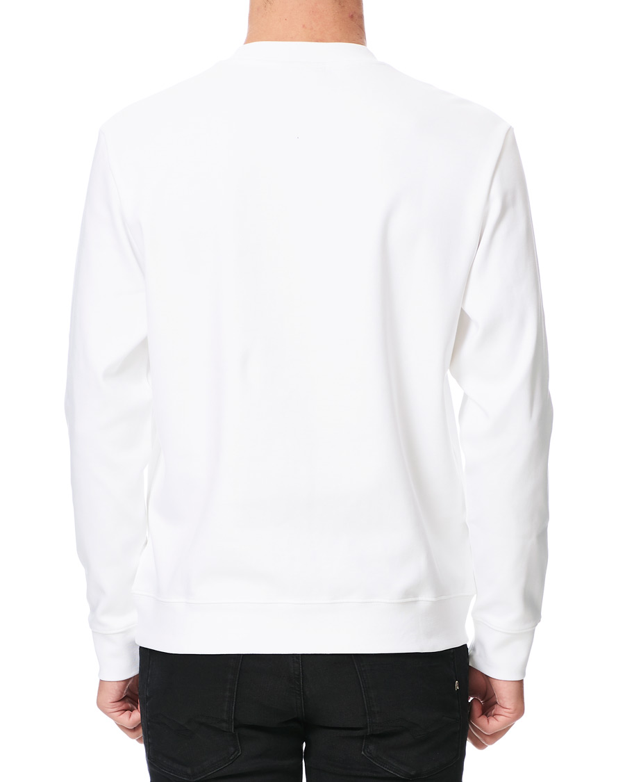 Uomini | Maglieria | HUGO | Dicago Logo Crew Neck Sweatshirt White