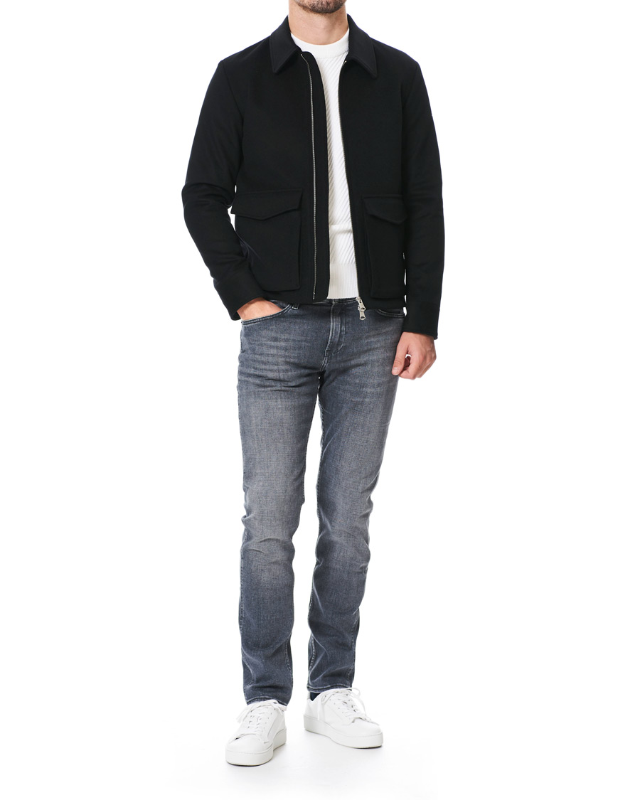 Uomini | Jeans | BOSS BLACK | BOSS Delaware Slim Fit Stretch Jeans Medium Grey