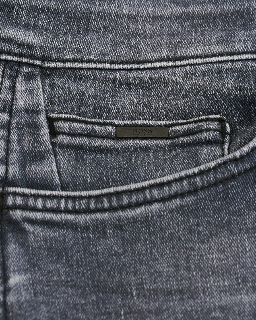 Uomini | Jeans | BOSS BLACK | BOSS Delaware Slim Fit Stretch Jeans Medium Grey