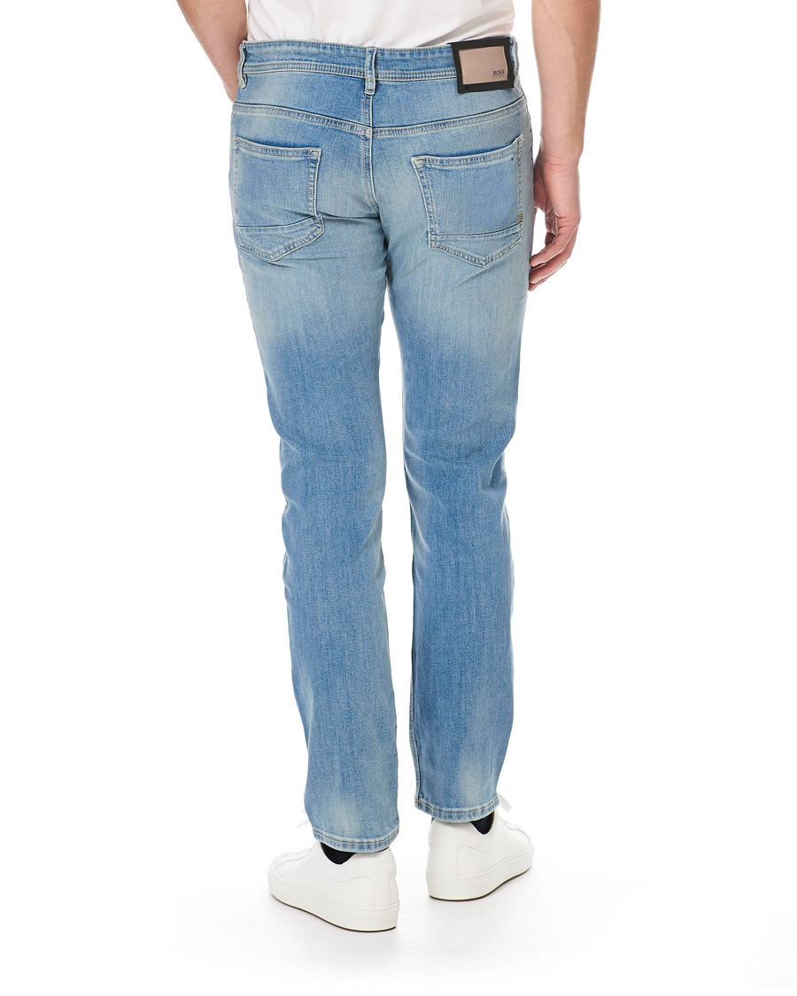 Uomini | Jeans | BOSS ORANGE | BOSS Casual Delaware Slim Fit Stretch Jeans Aqua