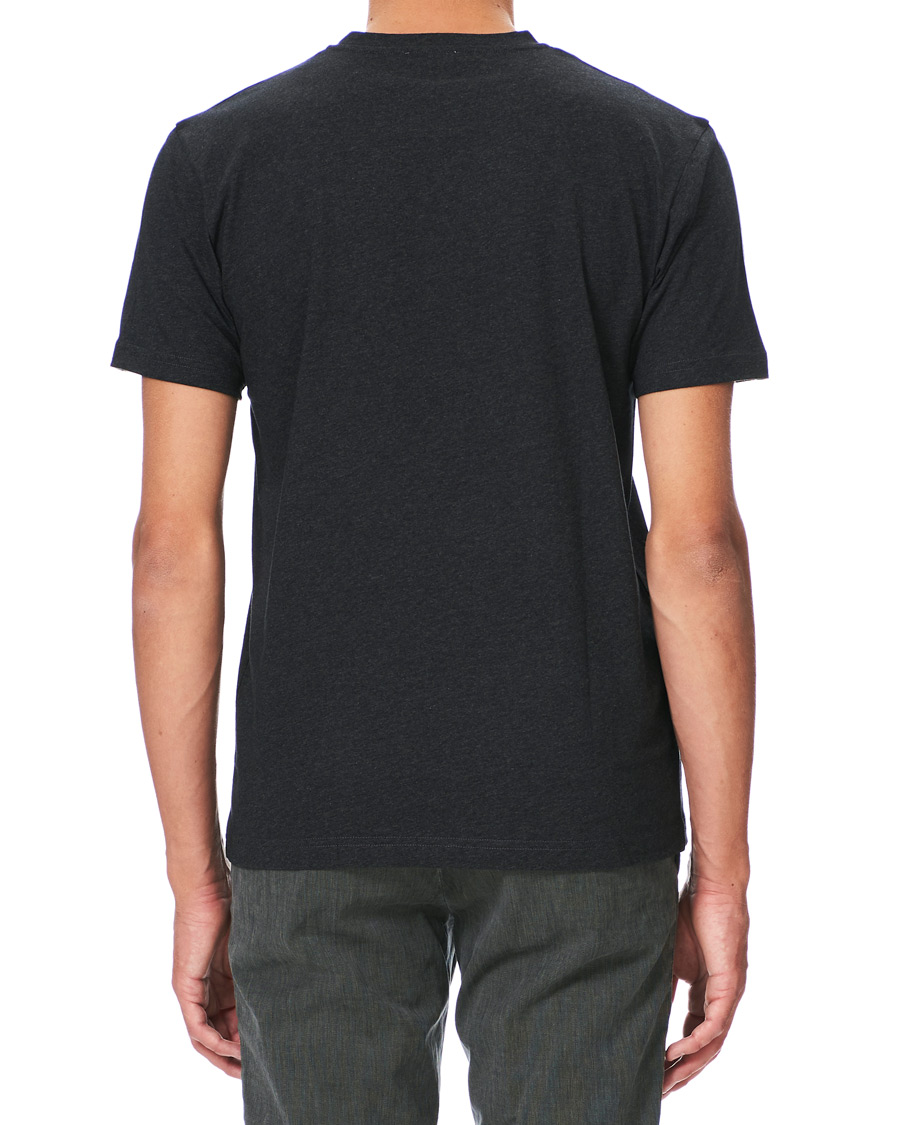 Uomini | T-shirt | Sunspel | Riviera Organic Tee Charcoal Melange