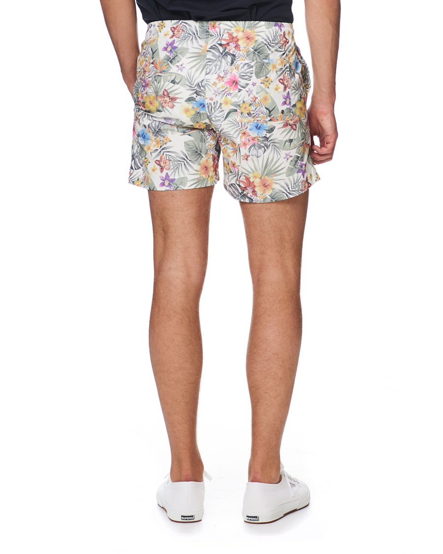 Uomini | Costumi da bagno | Morris | Tropical Bathing Trunks Off White
