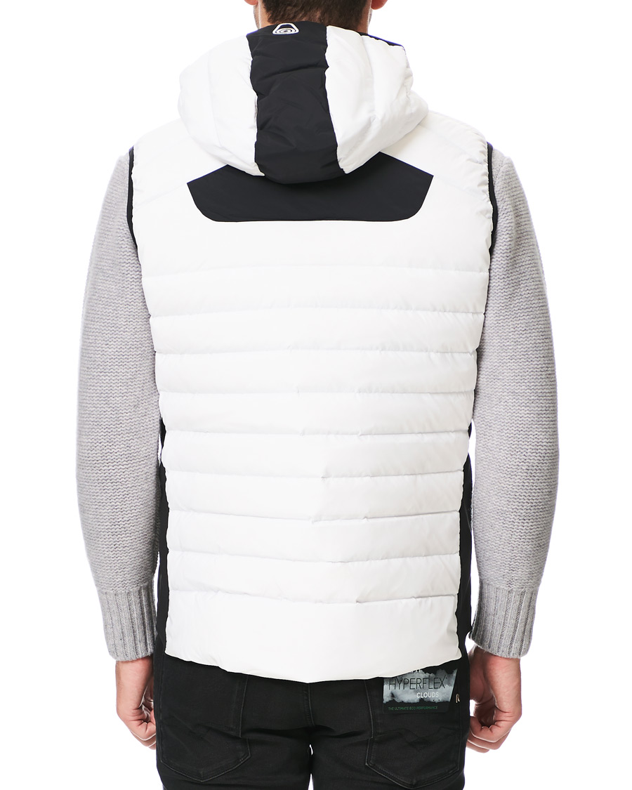 Uomini | Giacche | Sail Racing | Antartica Hybrid Hooded Vest White