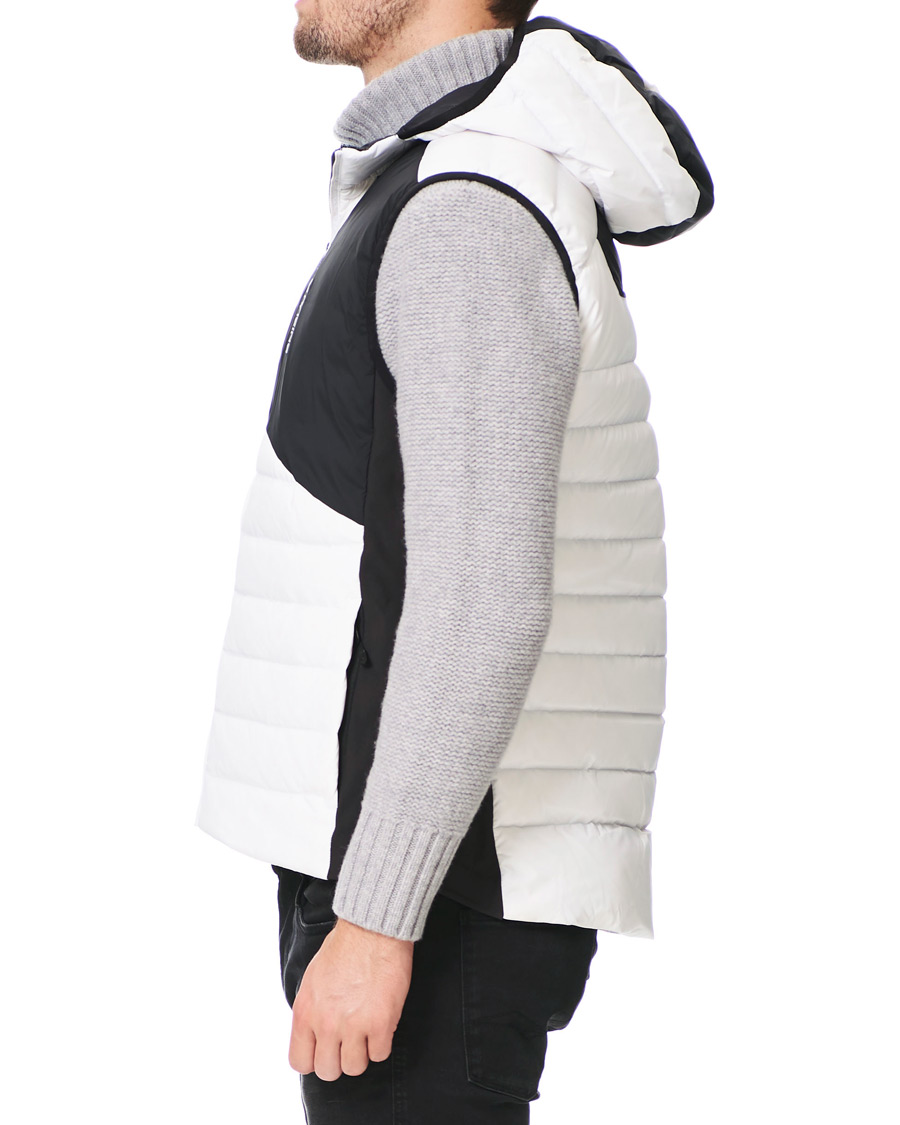 Uomini | Giacche | Sail Racing | Antartica Hybrid Hooded Vest White