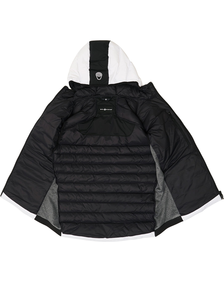 Uomini | Giacche | Sail Racing | Antartica Hybrid Hooded Vest White