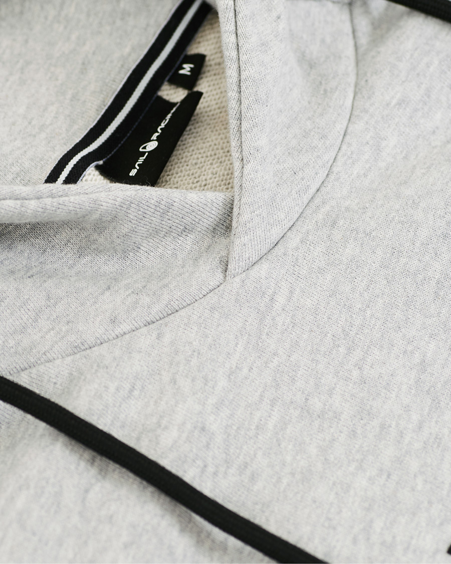 Uomini | Maglieria | Sail Racing | Antartica Hoodie Light Grey Melange