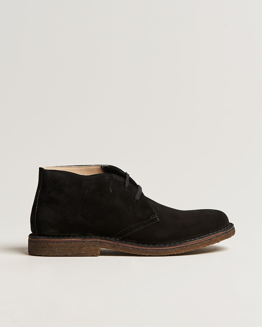 Uomini | Stivali | Astorflex | Greenflex Desert Boot Black Suede