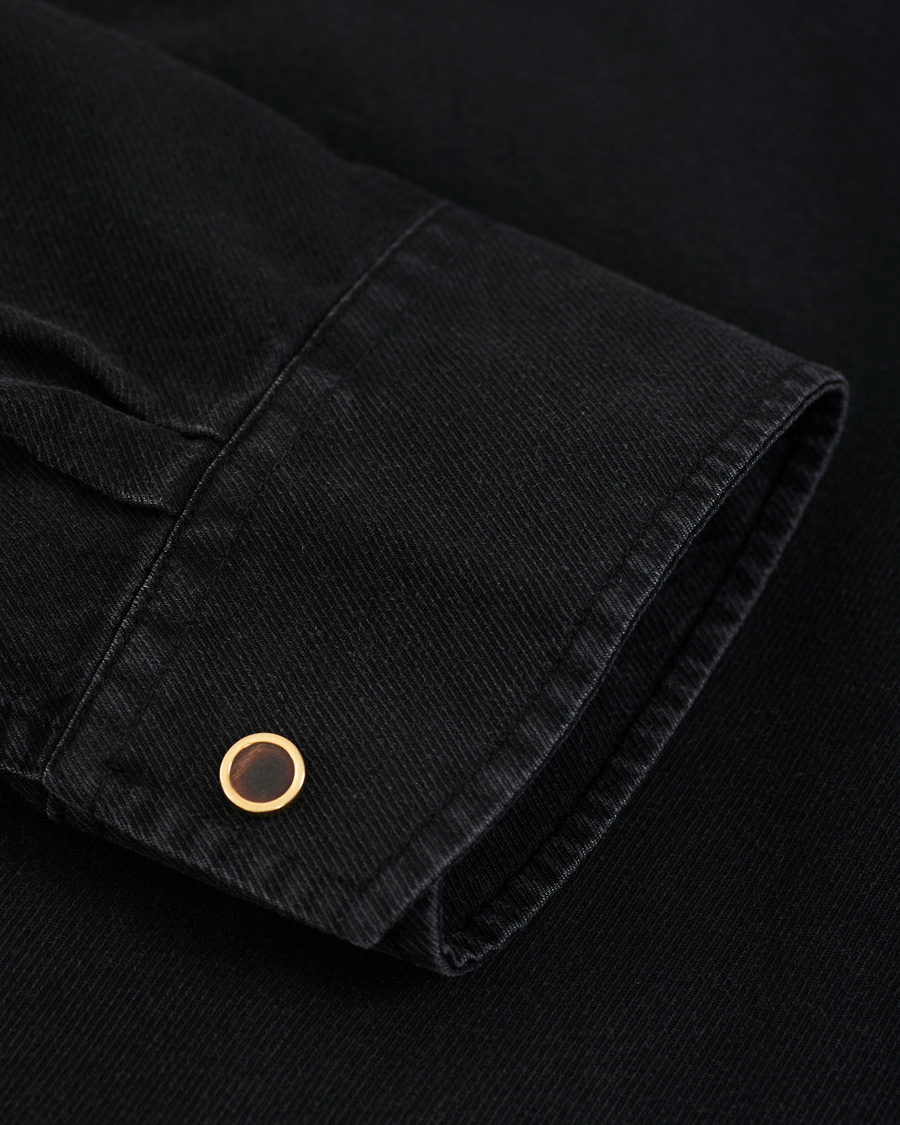 Uomini | Camicie | Our Legacy | Denim Western Shirt Black