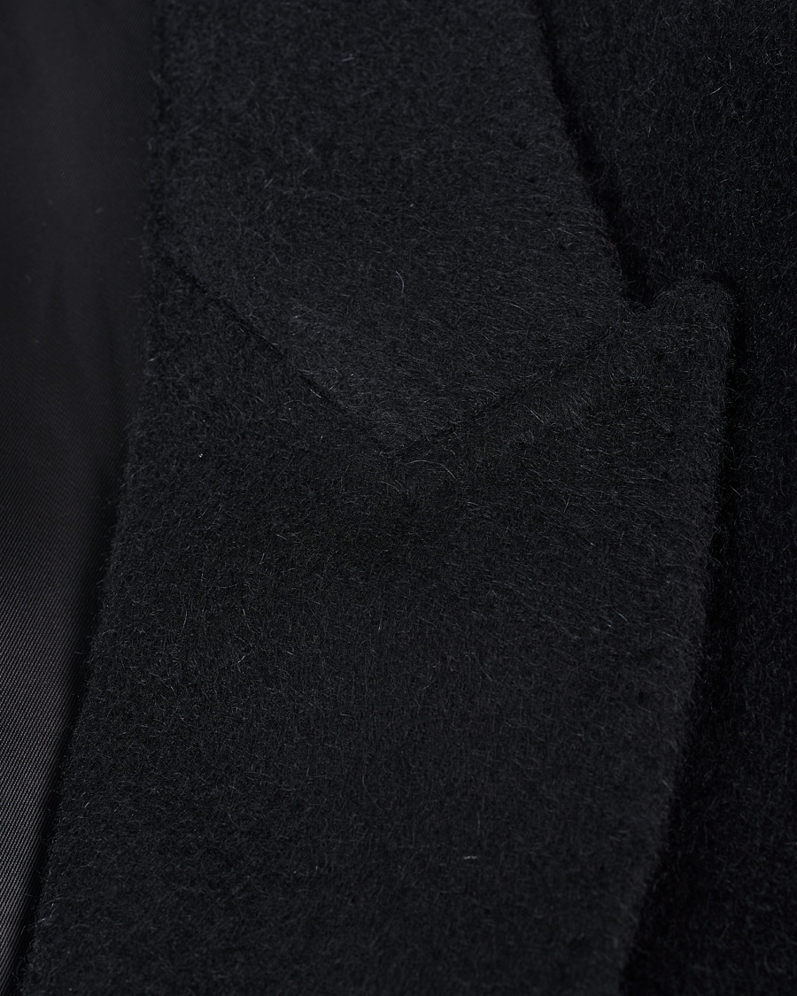 Uomini | Giacche | Our Legacy | Whale Double Breasted Wool Coat Black