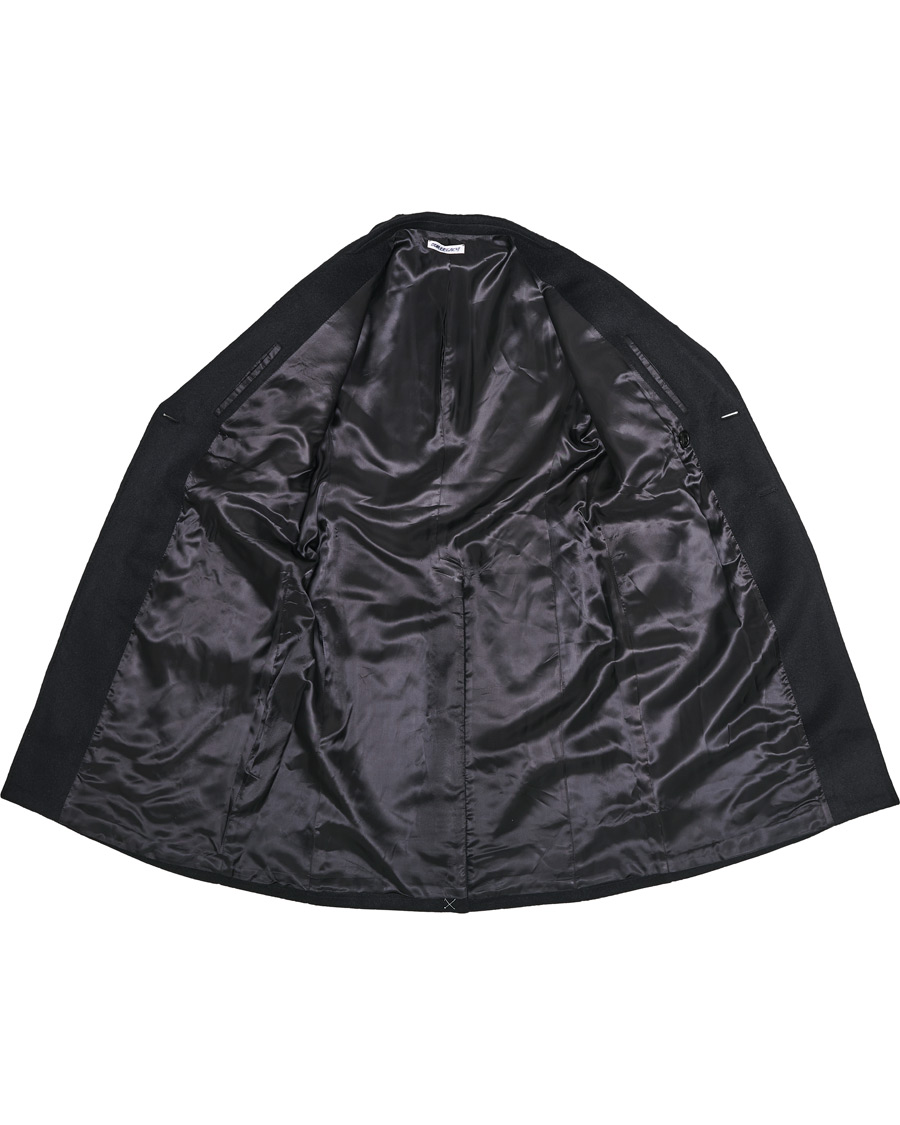 Uomini | Giacche | Our Legacy | Whale Double Breasted Wool Coat Black