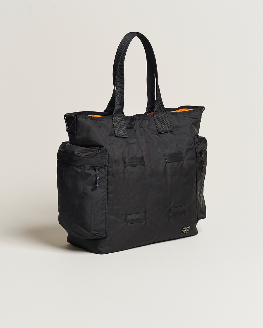 Uomini | Borse | Porter-Yoshida & Co. | Force 2Way Tote Bag Black