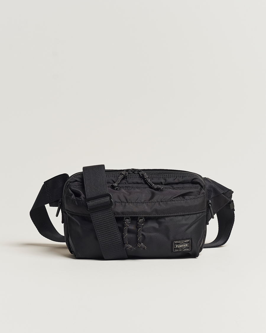 Uomini | Borse | Porter-Yoshida & Co. | Force Waist Bag Black