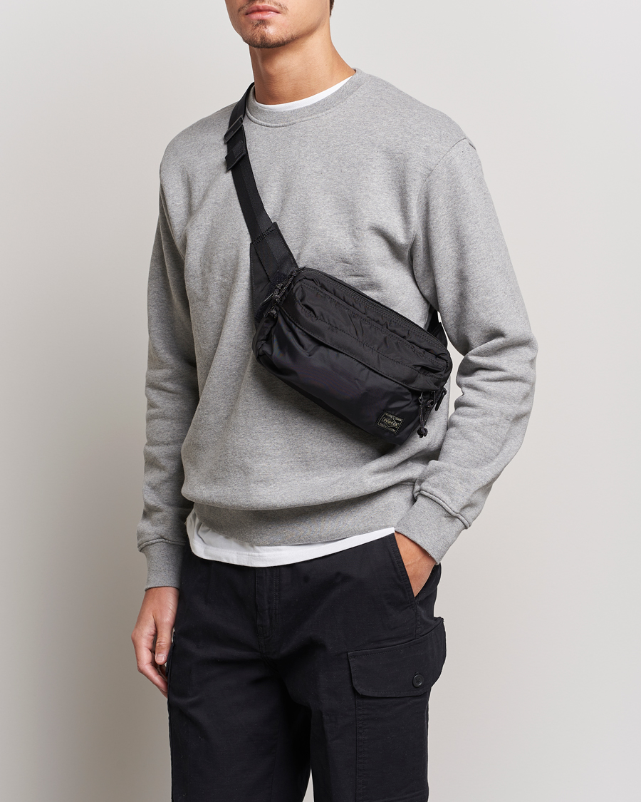 Uomini | Borse | Porter-Yoshida & Co. | Force Waist Bag Black