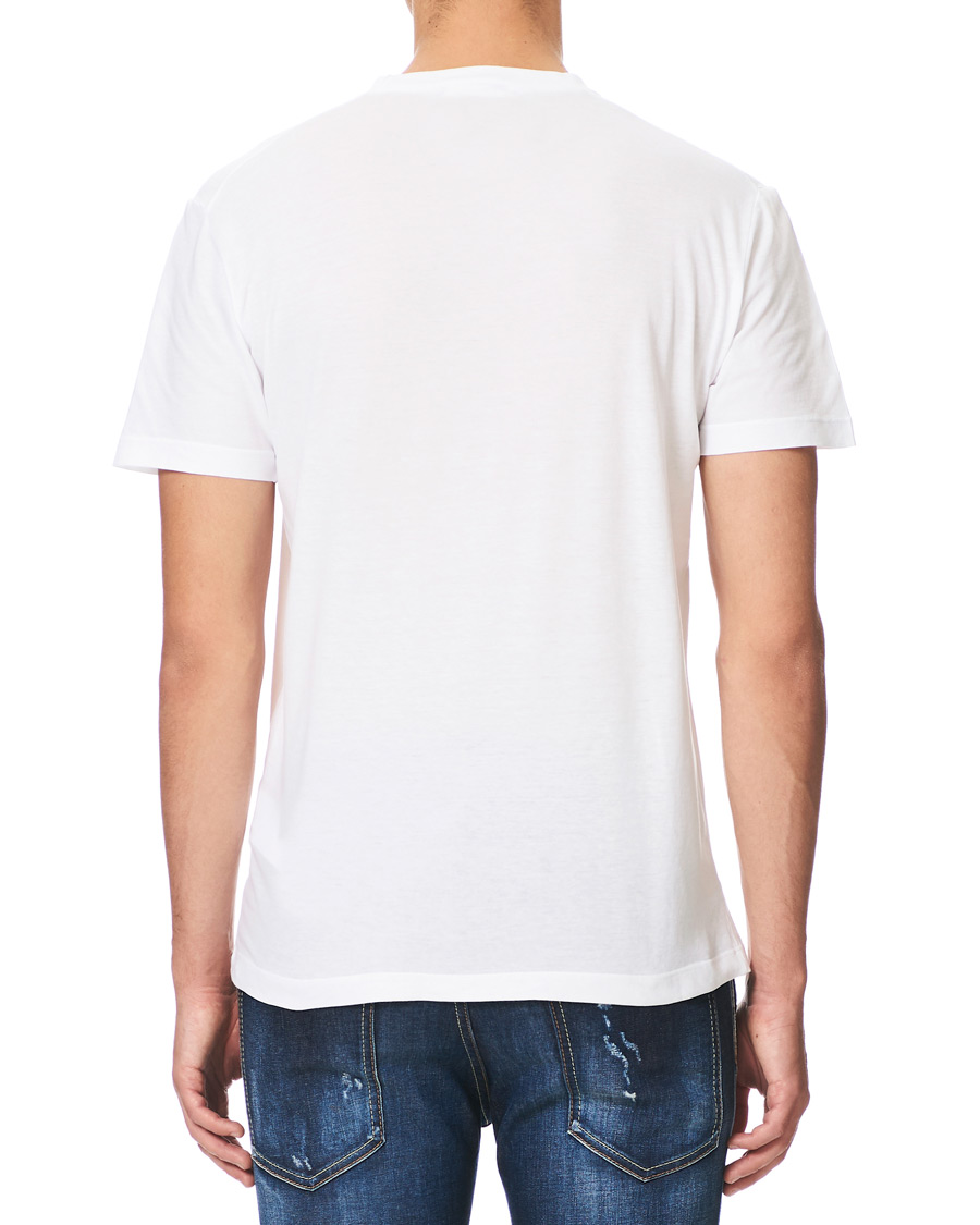 Uomini | T-shirt | Dsquared2 | Cool Fit Logo Crew Neck Tee White