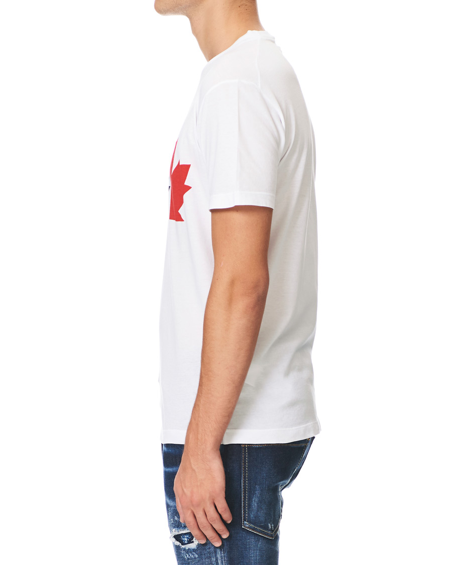 Uomini | T-shirt | Dsquared2 | Cool Fit Logo Crew Neck Tee White