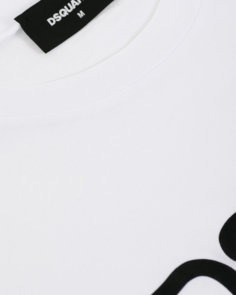 Uomini | T-shirt | Dsquared2 | Cool Fit Logo Crew Neck Tee White