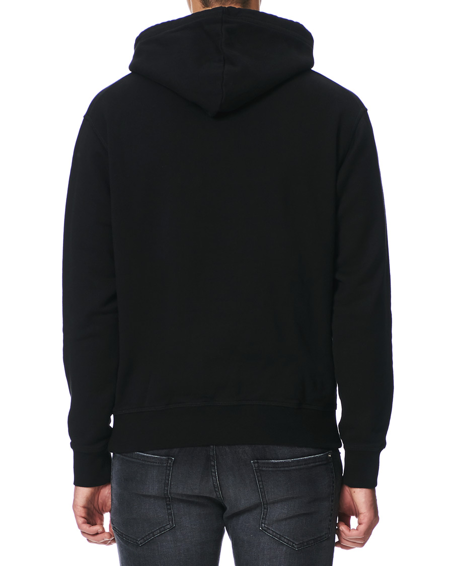 Uomini | Maglieria | Dsquared2 | Cool Fit Icon Small Logo Hoodie Black