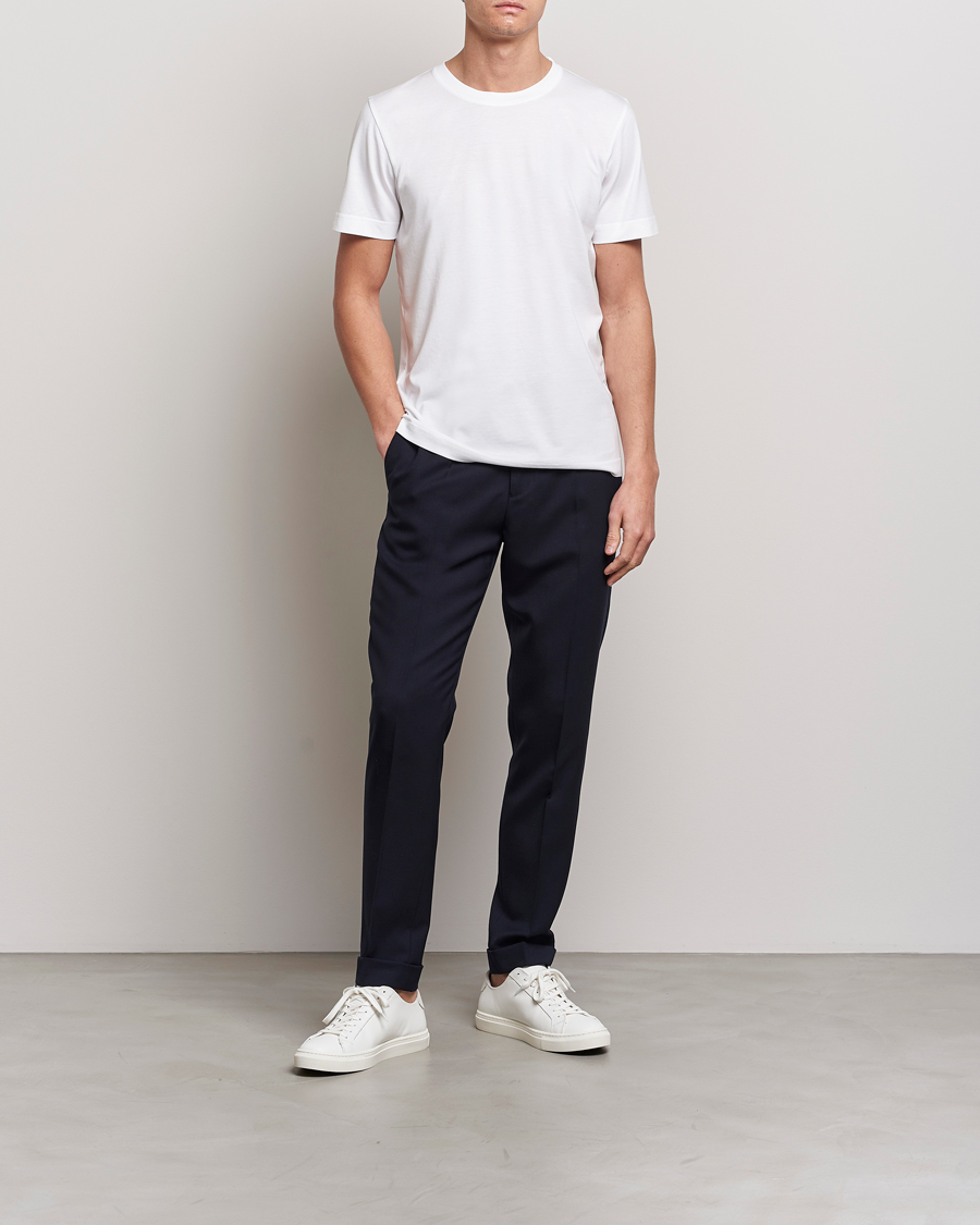 Uomini | T-shirt | CDLP | Crew Neck Tee White