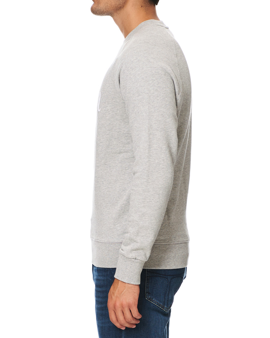Uomini | Maglieria | Maison Kitsuné | Parisien Sweatshirt Grey Melange