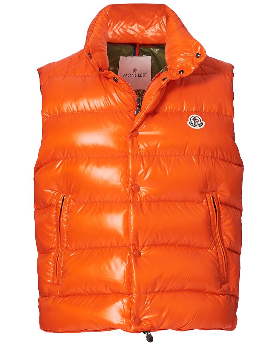 Uomini | Giacche | Moncler | Tib Down Gilet Orange