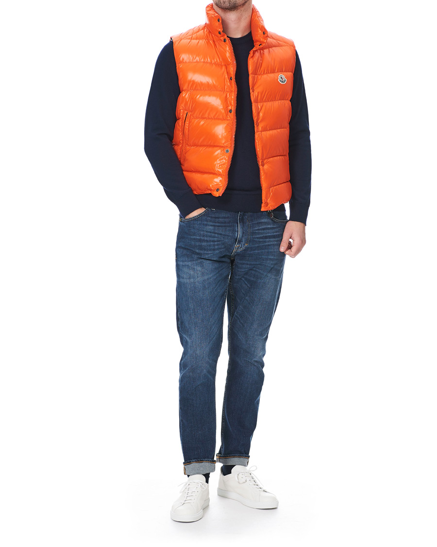 Uomini | Giacche | Moncler | Tib Down Gilet Orange