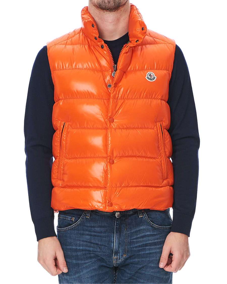 Uomini | Giacche | Moncler | Tib Down Gilet Orange