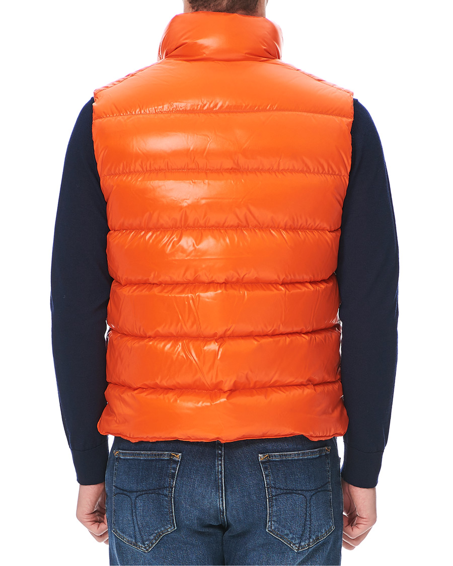Uomini | Giacche | Moncler | Tib Down Gilet Orange